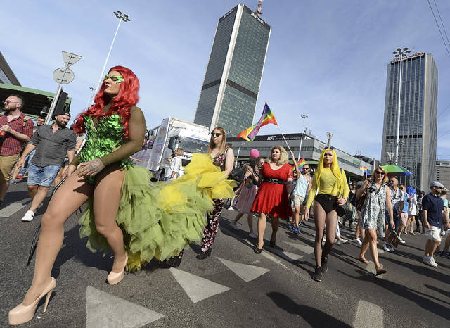 Gay Pride Parade Turnout Defies Conservative Times In