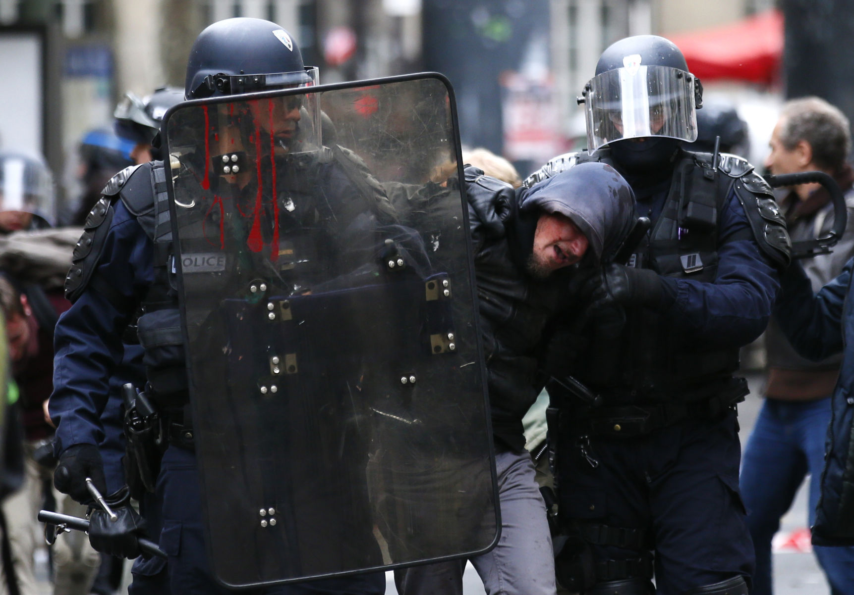 The Latest: French protesters express fear of more cutbacks - The ...