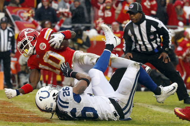 Chiefs roll past Colts 31-13 to reach AFC title game - The Garden