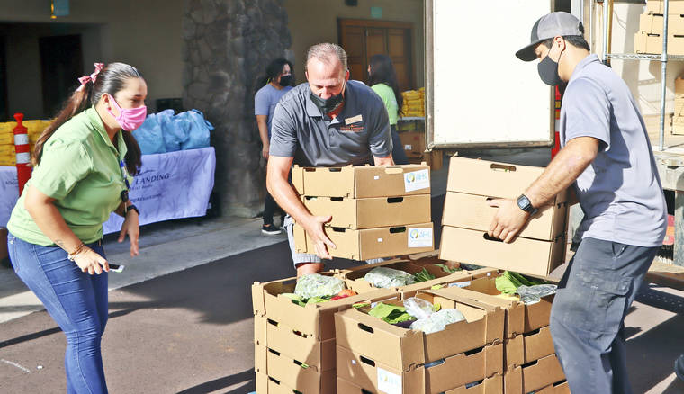 Donations beef up food distributions - The Garden Island