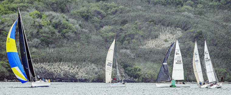 Bonjolea II claims the final race of the Nawiliwili Yacht Club Short Series  - The Garden Island