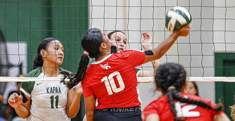 In KIF volleyball Red Raiders, Voyagers win in five