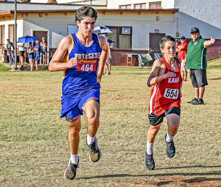 Voyager girls, Raider boys top cross-country races