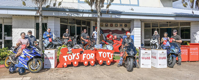 Toys For Tots Get Motorcycle Push The