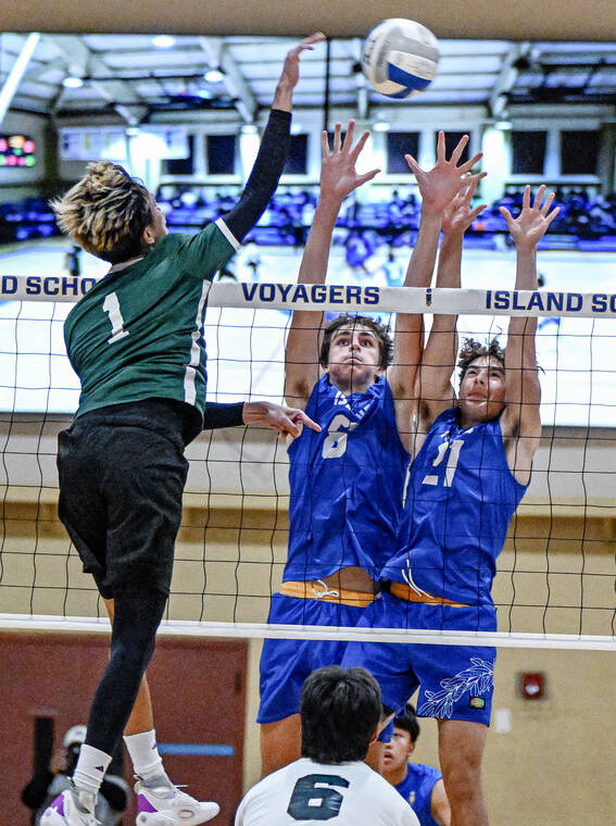 Island School Voyagers take KIF volleyball first round