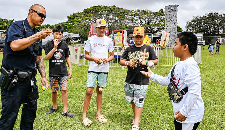 ‘Ohana Fun Day draws hundreds of families to Puhi
