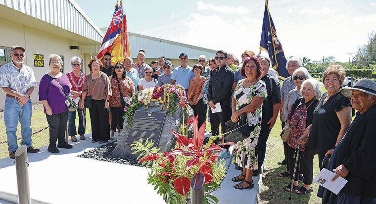 Memorial honors Hawaii soldiers aboard Army ship torpedoed off Big Island in 1942