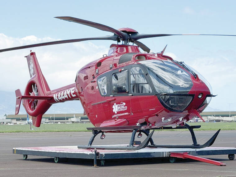 Hawaii Life Flight expands medical service Kauai